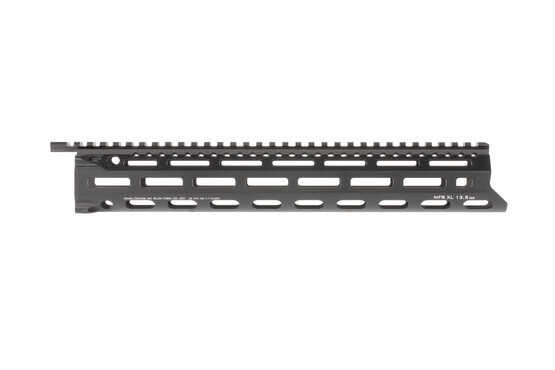 Daniel Defense free float 13.5in MFR XL handguard features multiple QD sling swivel sockets and M-LOK slots at 3, 6, and 13.5 o'clock positions.